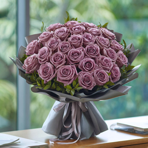 「紫霧凝香」——暮色玫瑰的溫柔詩​