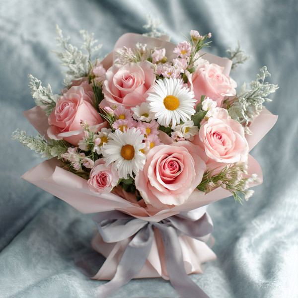 「粉霧星語」— 春日玫瑰的甜蜜告白​​